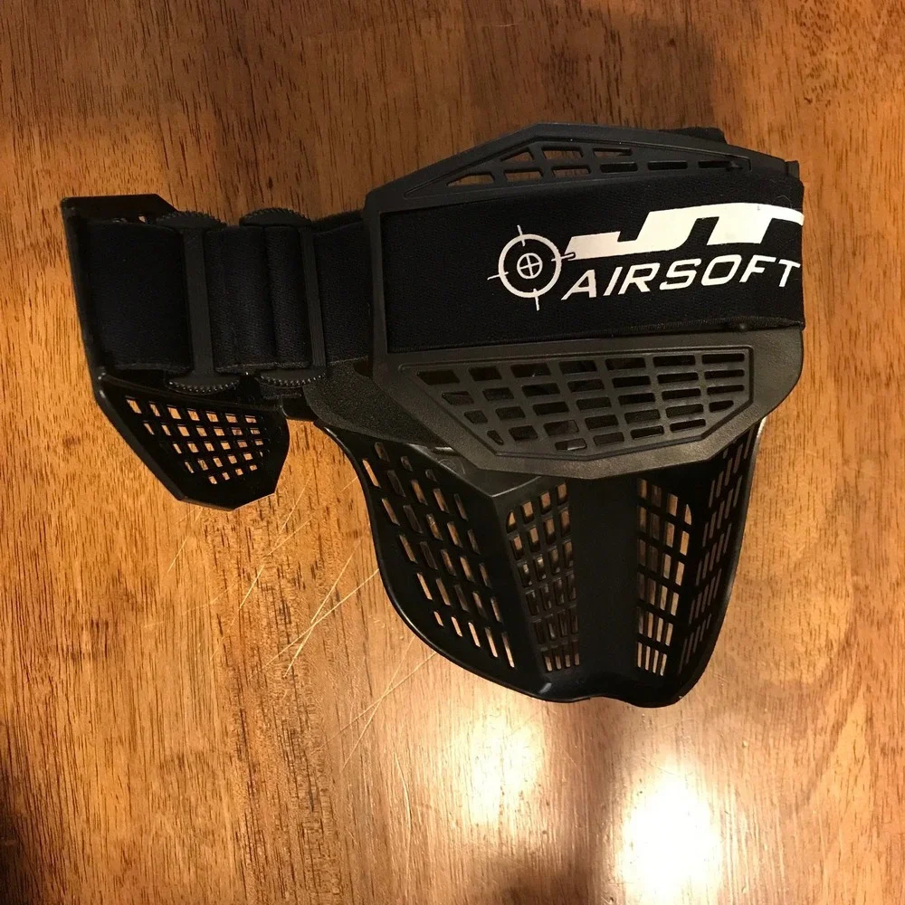JT Air‎ Soft Paintball Racing Goggles Face Mask Ear Flaps - Strong Elastic